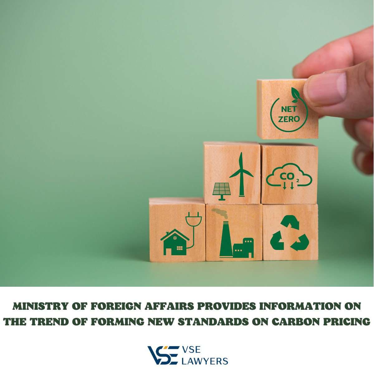 MINISTRY OF FOREIGN AFFAIRS PROVIDES INFORMATION ON THE TREND OF FORMING NEW STANDARDS ON CARBON PRICING