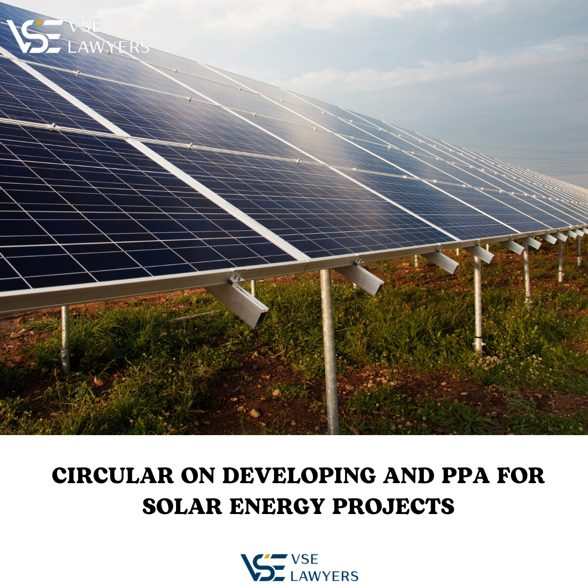 CIRCULAR ON DEVELOPING AND PPA FOR SOLAR ENERGY PROJECTS