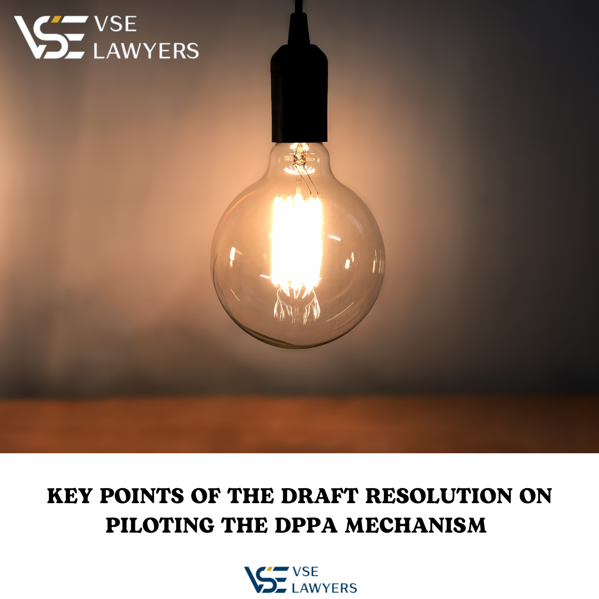 THE NEW DRAFT RESOLUTION ON PILOTING DPPA MECHANISM