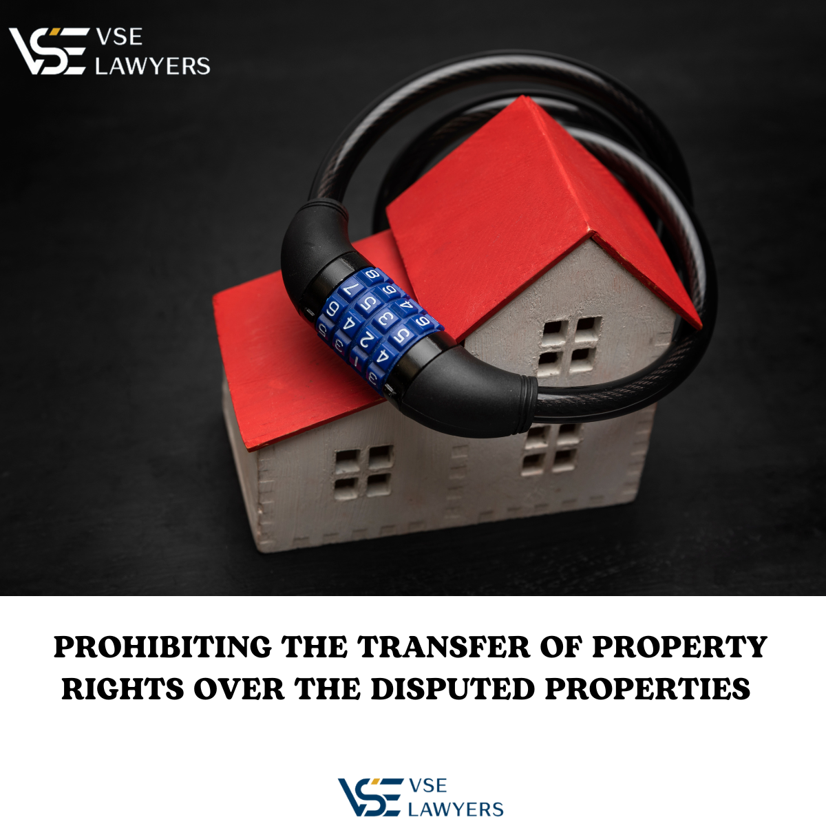 PROHIBITING THE TRANSFER OF PROPERTY RIGHTS OVER THE DISPUTED PROPERTIES